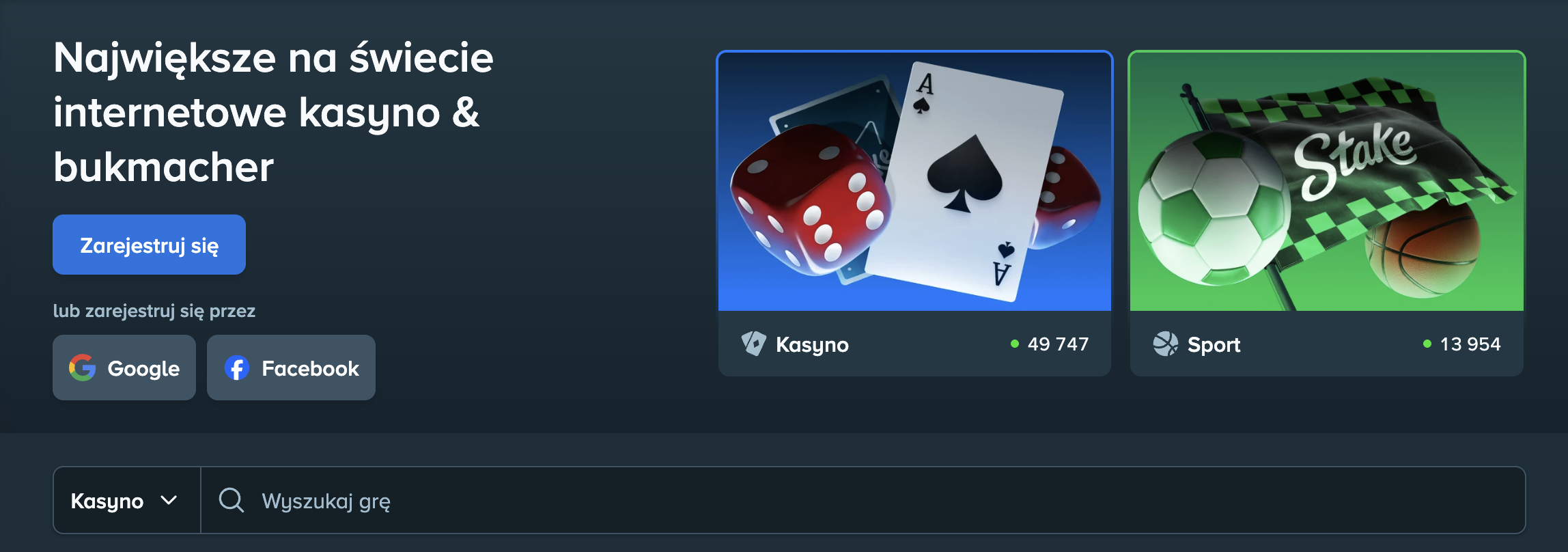 Stake Casino – Podwój wygrane do $100